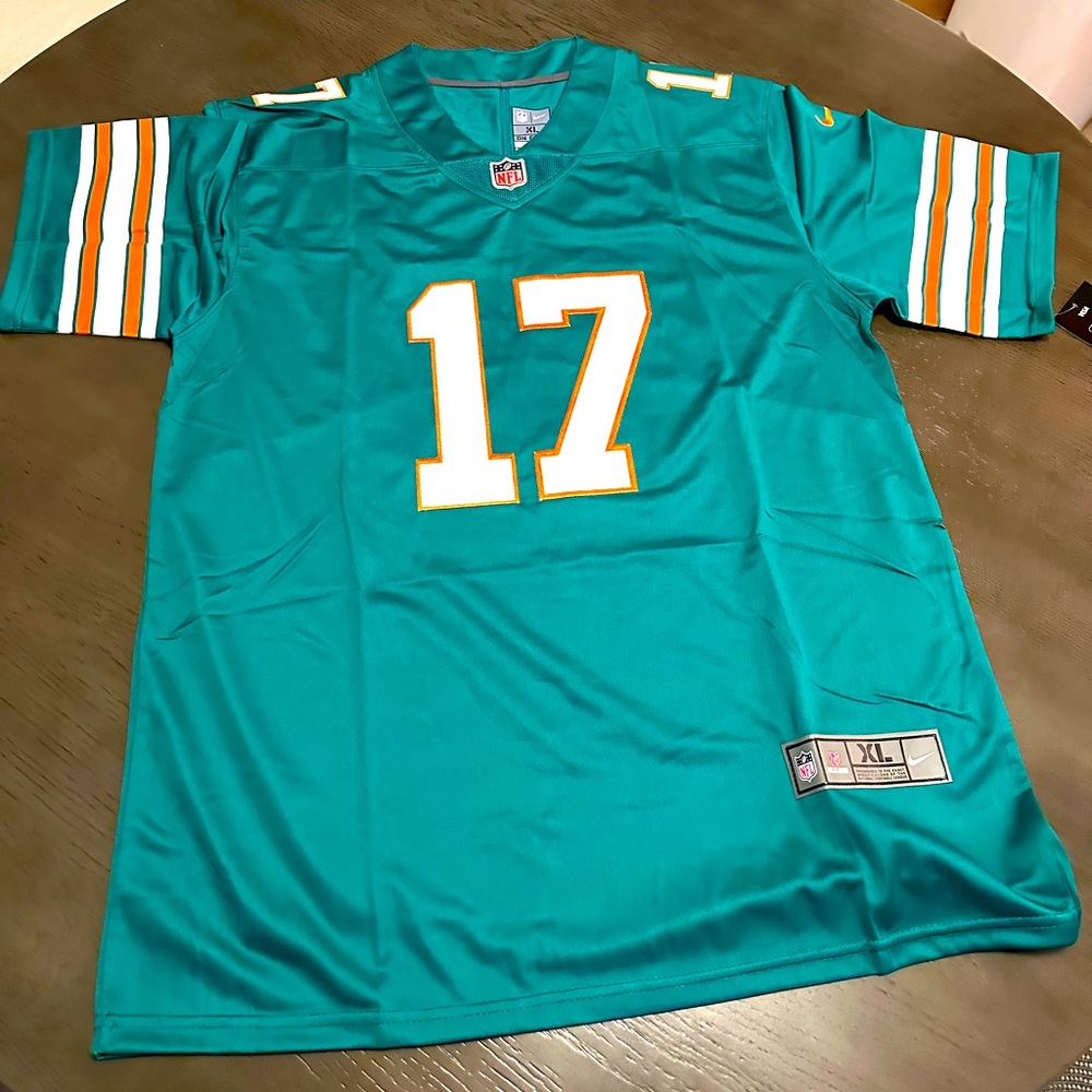 Miami Dolphins Jaylen Waddle Men's Home Jersey